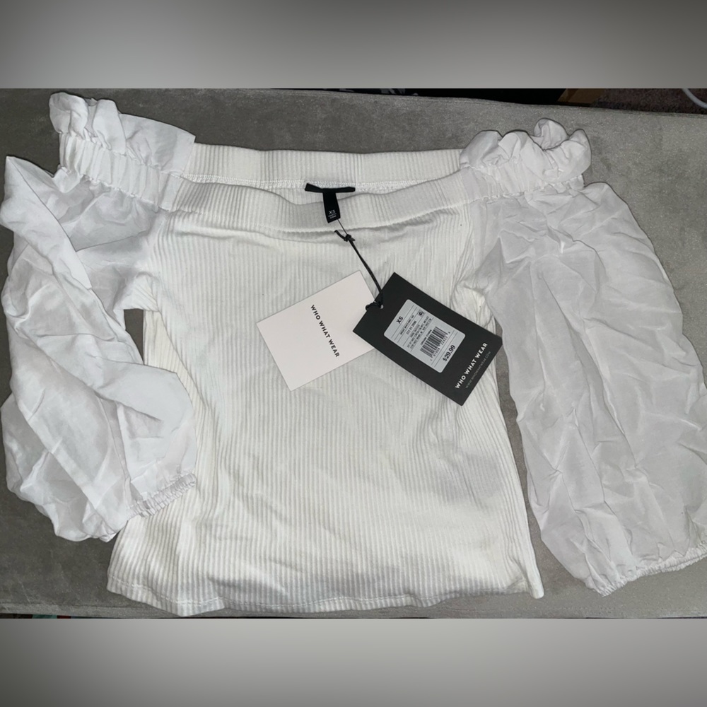 Who What Wear white top